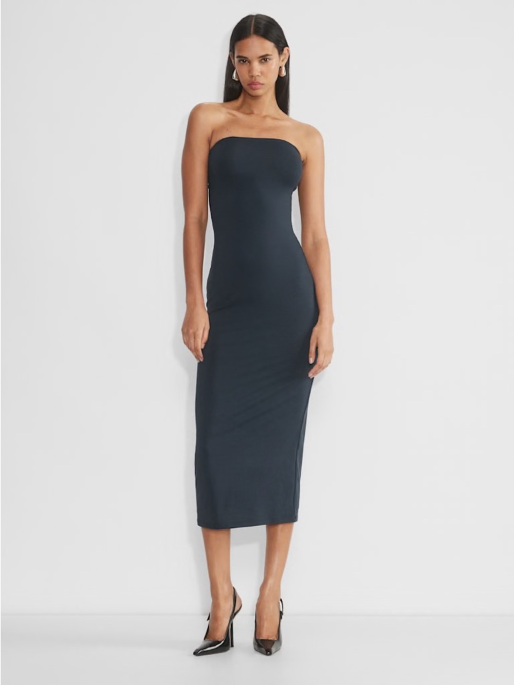 Aritzia Contour Dress Blue XL